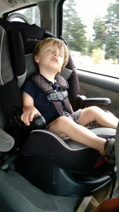 Azri fast asleep